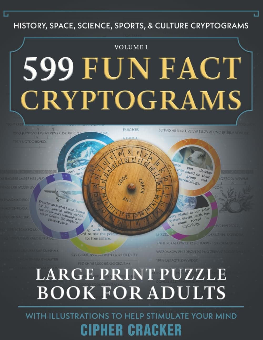 Cover of 599 Fun Fact Cryptograms